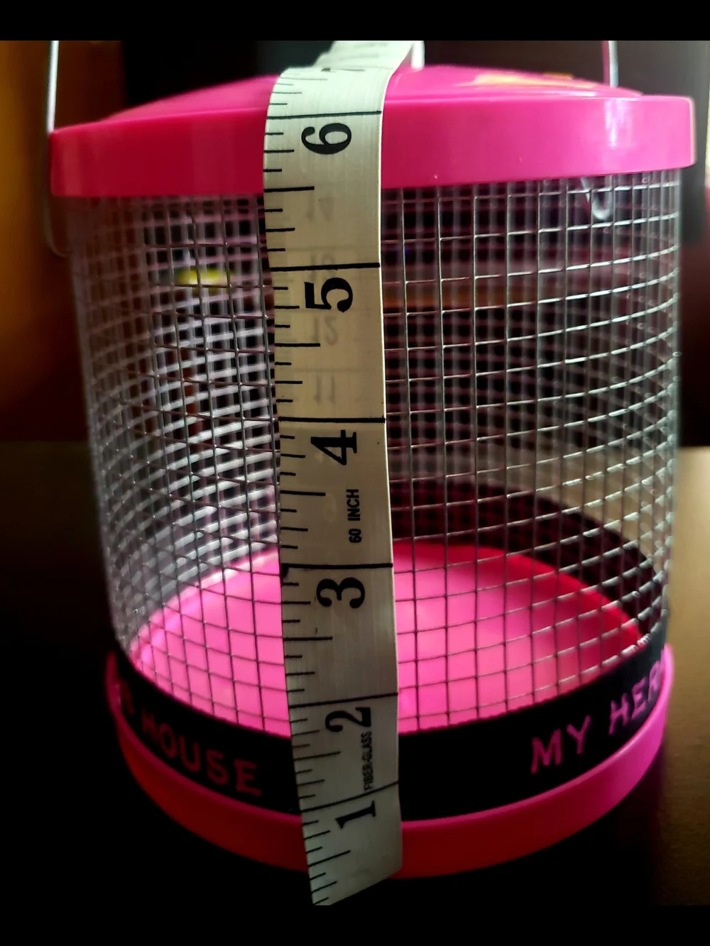 Pink Small Pet Temporary Habitat Cage - My Hermit House